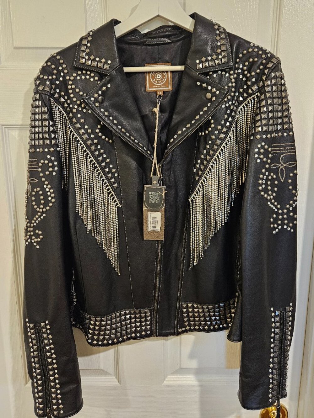 DOUBLE D RANCH RHINESTONED COWBOY JACKET 1X